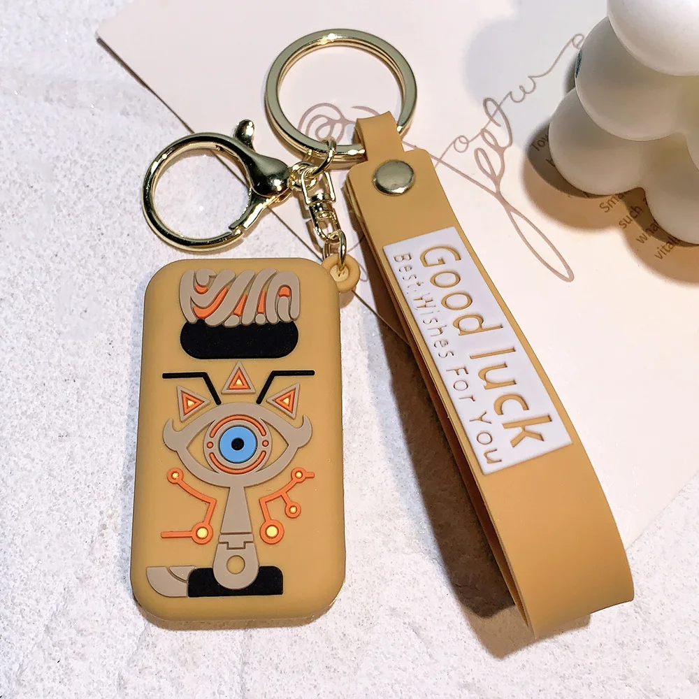 The Legend of Zelda Modelo Keychain, Hylian Escudo, Link, Sheikah, Keyholder Jogo para Mochila, Pingente Decoração Ornamento Moda