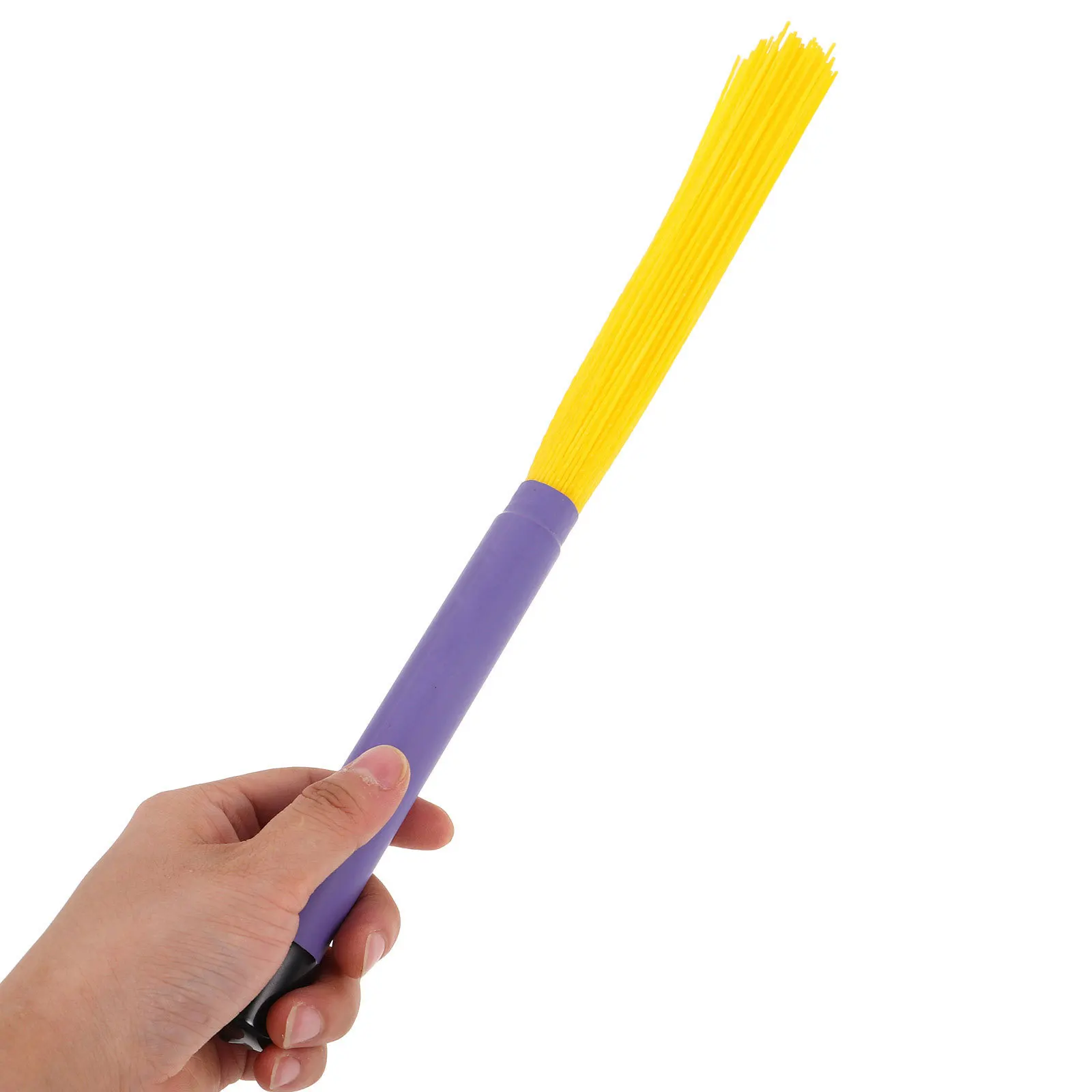 

1Pair Drum Brush Pair Nylon Wire Retractable for Percussion Instruments Jazz Drums Sound Effect Accessory