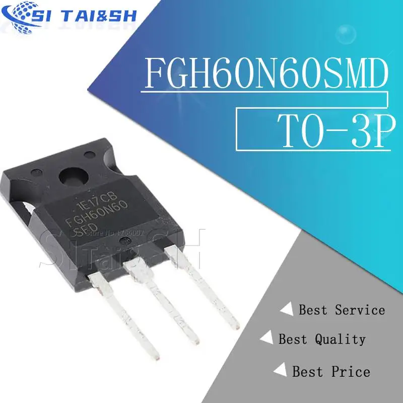 

Si Tai&SH (5piece)100% New FGH60N60SMD FGH60N60UFD FGH60N60SFD FGH60N60 60N60 Data system