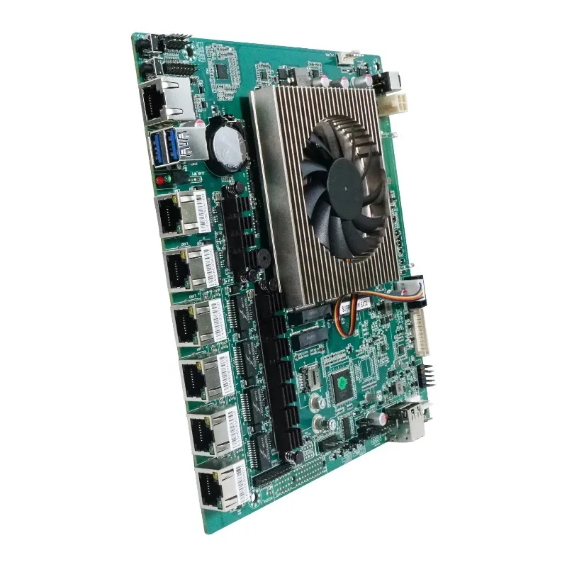 NYI7-8550U N100 N150 N5105 J4125 N4000 CPU mit Motherboard-Kit, Soft-Router 6 Netzwerkkarten-Motherboard ROS Linux X86 DDR4