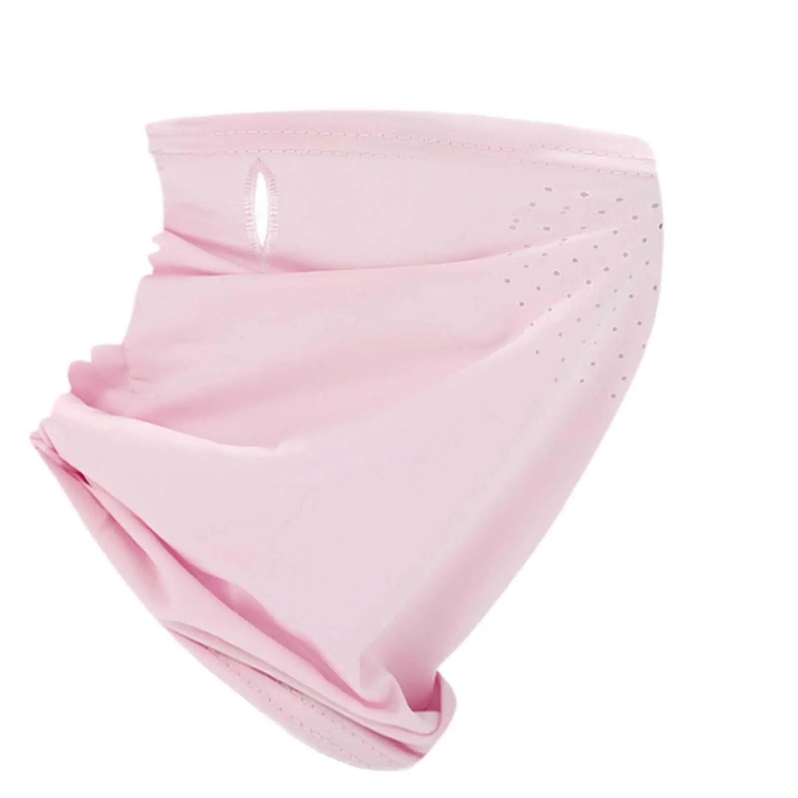 Polaina de cuello refrescante de verano para protección solar transpirable para mujer para deportes al aire libre y ciclismo