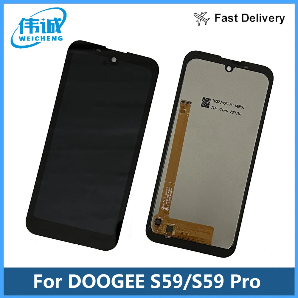 

100% New Tested For DOOGEE S59 Pro LCD Display+Touch Screen Digitizer Assembly LCD+Touch Digitizer for DOOGEE S59Pro LCD