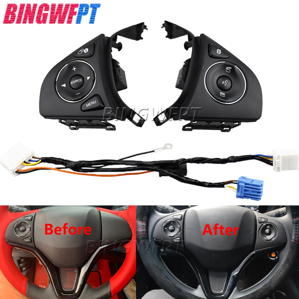 top-quality-steering-wheel-audio-control-button-switch-for-honda-fit-2015-2018-city-xrv-hrv-car-accessories