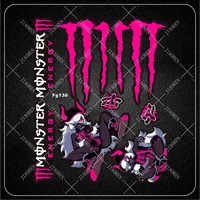 Reflective Monster Energy Sticker Logo Helmet Car Bike Tank Decal 2025 New Sticker