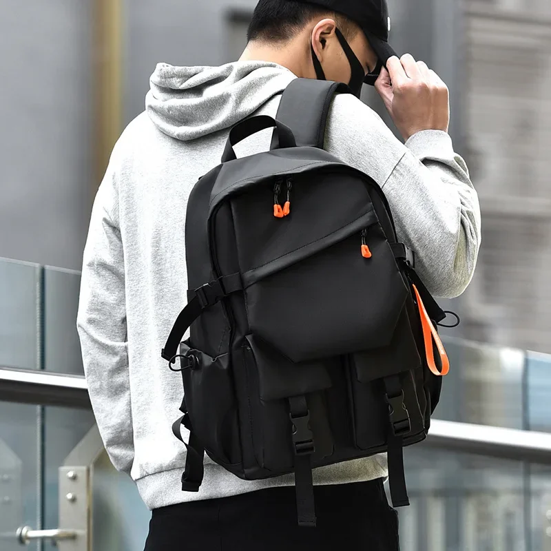 Luxury Men's Backpack Korean Style Men's Laptop Backpack High-capacity Waterproof Oxford Travel Bag Fashion School Backpacks