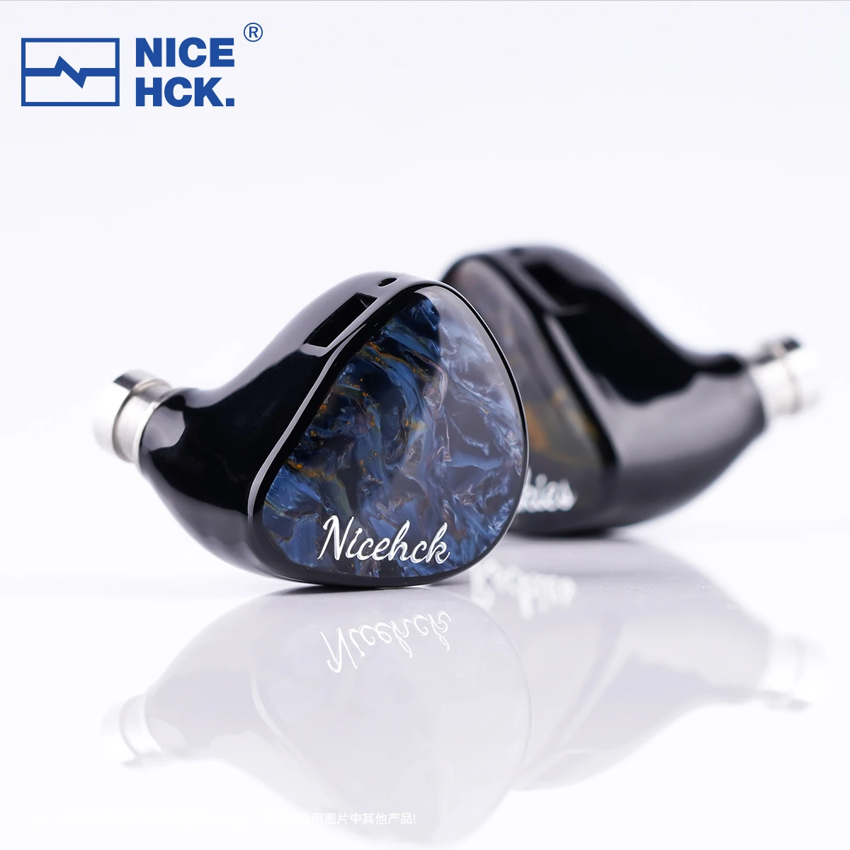 

【Pre-sale】NICEHCK Rockies Earphone 1DD+2 Knowles BA+2 Sonion EST Hybrid 2-in-1 Plug Natural Pietersite Faceplate Wired IEM