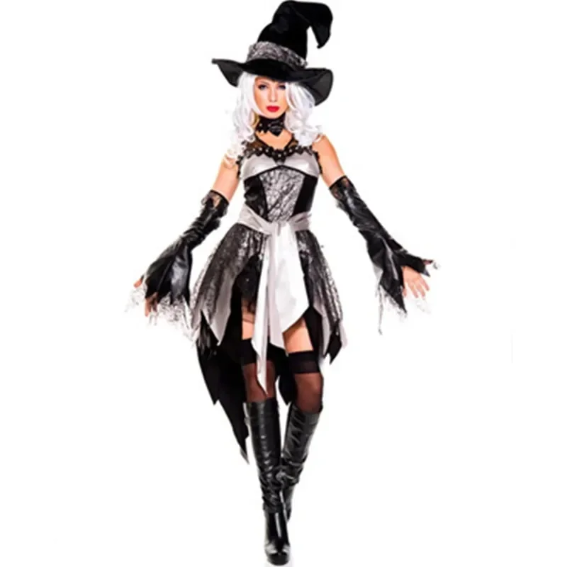

Halloween Women Sexy Witch Masquerade Adult Cosplay Costume