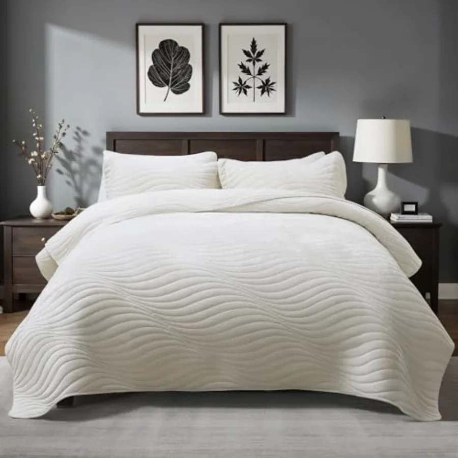 

Роскошный комплект постельного белья из бархата размера Queen: легкое бархатное одеяло, мягкий теплый комплект для кровати Queen, увеличенное покрывало