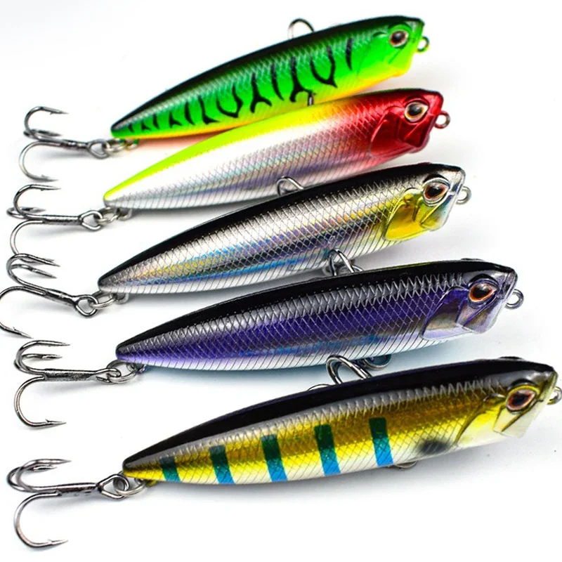 Fishing Lure Minnow Noise Special swimming style Floating Hard Bait 3D Eyes Crankbait Perch Artificial Bait Fishing Tackle Pesca