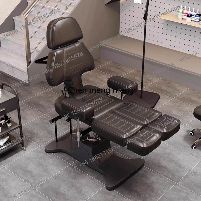 Lift Pedicure Massage Tables Couch Comfort Face Iron Leg Massage Tables Beauty PU Leather Salon Furniture Mesa De Massagem MH