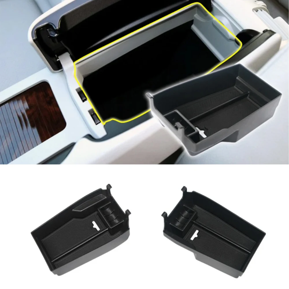 Für Mercedes Benz C-Klasse W204 C180 C200 C260 C300 2008-2014 ABS Auto-Tür-Armlehnen-Aufbewahrungsbox Zubehör – Detail 1
