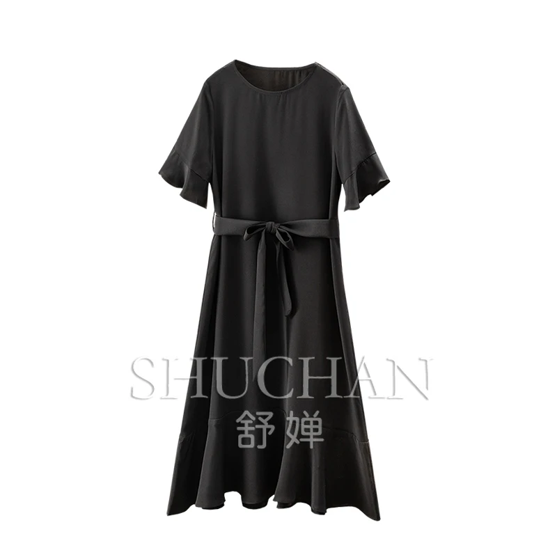 

elegant, French G heavy 23 mmi silk double Joe waist fish tail pendulum dress women 53C2 wedding dresses for women