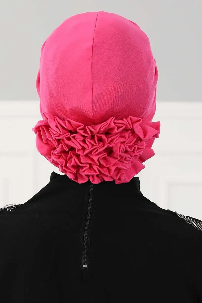 Cross Rose Bone Fuchsia