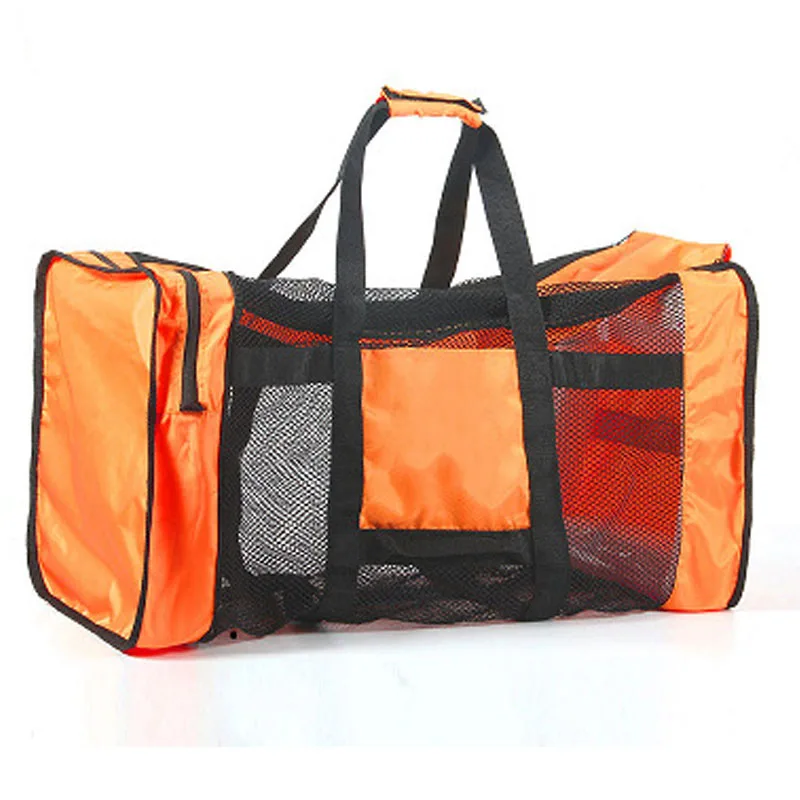 100L Fitness Apparatuur Tas Opvouwbare Mesh Tas Equipment Tas Draagbare Apparatuur Tas Grote Capaciteit Reistas Duiktas