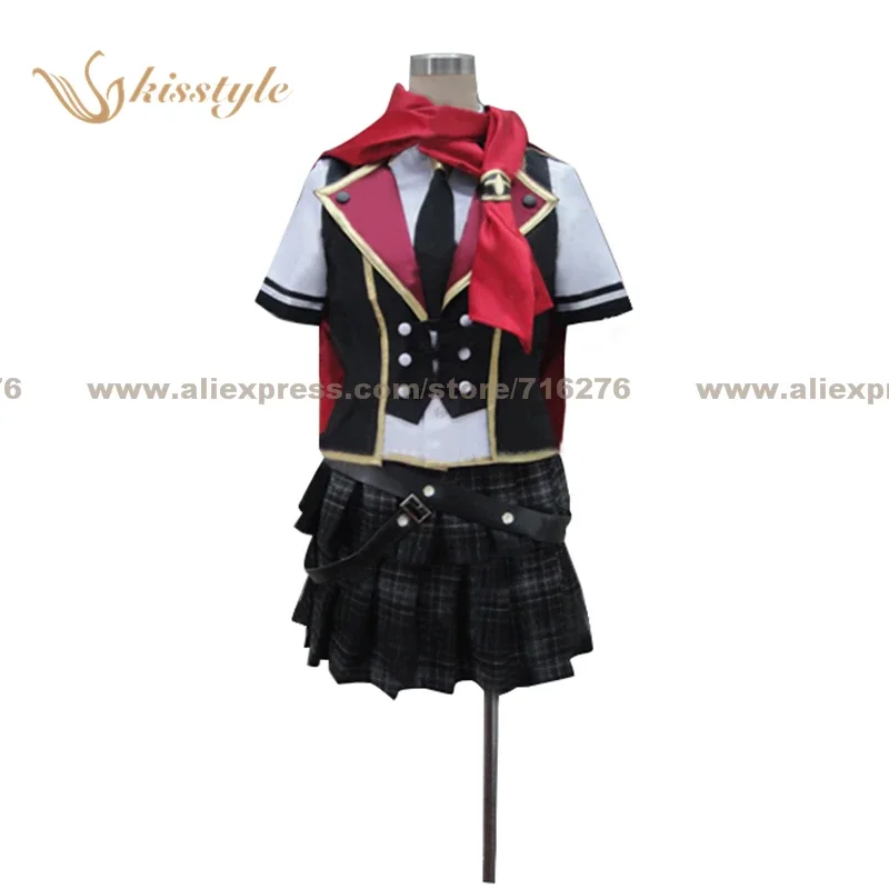 

Kisstyle Fashion Final Fantasy Type-0 Deuce Summer Uniform COS Clothing Cosplay Costume,Customized Accepted