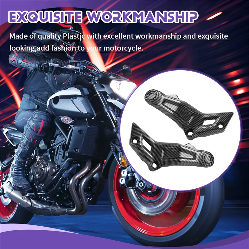 

Compact Motorcycle Accessories Frame Cover Protection Panels Engine Trim Fairing Cowling For MT07 FZ07 MT-07 2021-2023