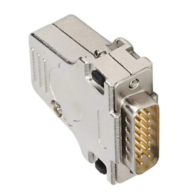Zinc Alloy DB25 Top Exit Metal Housing Housing With DB25 Assembly Connector Solder-type Male And Female Connector-plug Parts