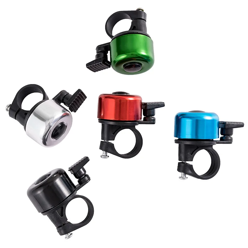 Cute Small Bicycle Bell Aluminum Alloy MTB Bike Safety Warning Alarm Cycling Handlebar Bell Ring Bicycle Horn Cycling Accessorie