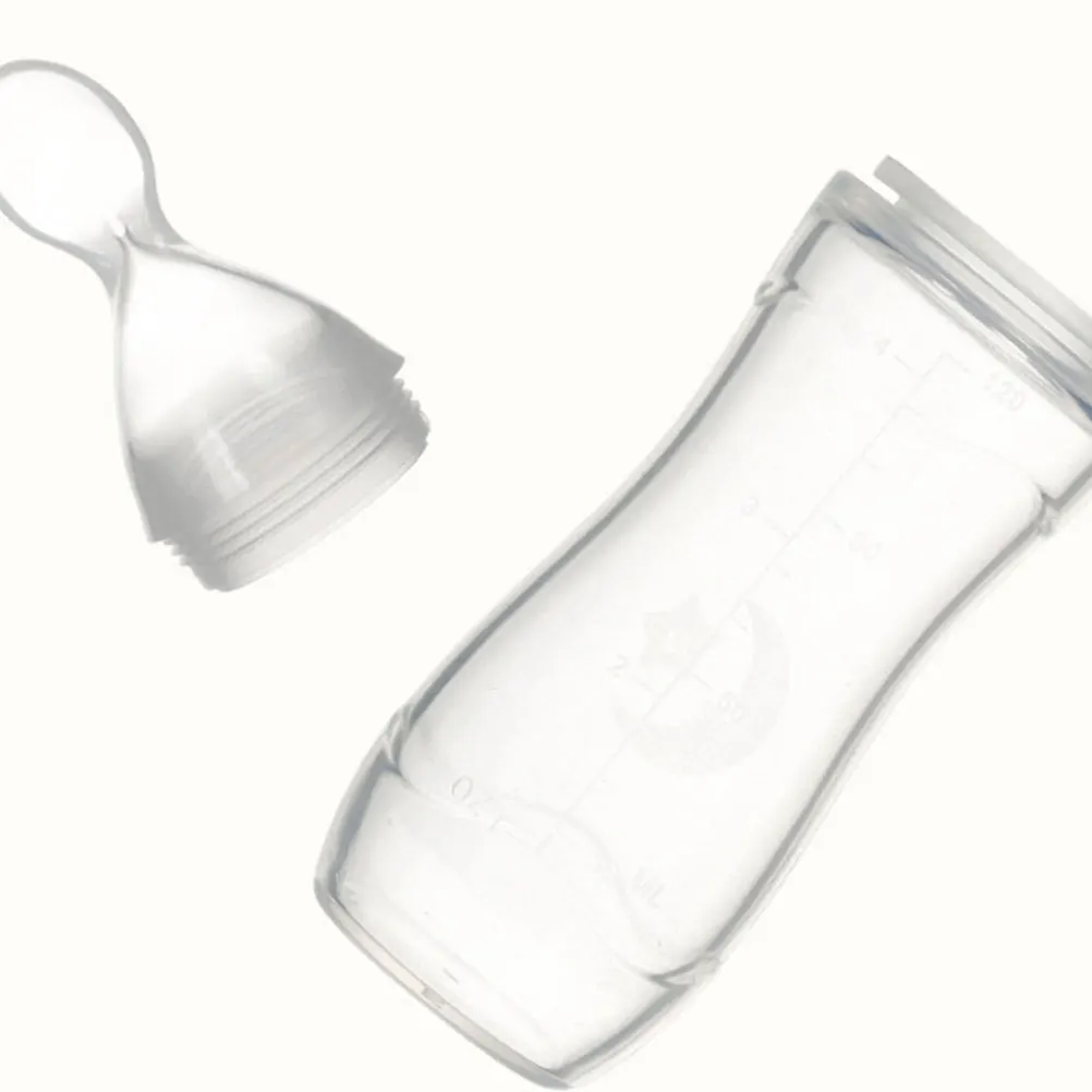 

3pcs Baby Nursing Bottles Silicone Nipples Newborn Infants Lightweight Portable Easy Clean Travel Milk Juice Medicine Feeding