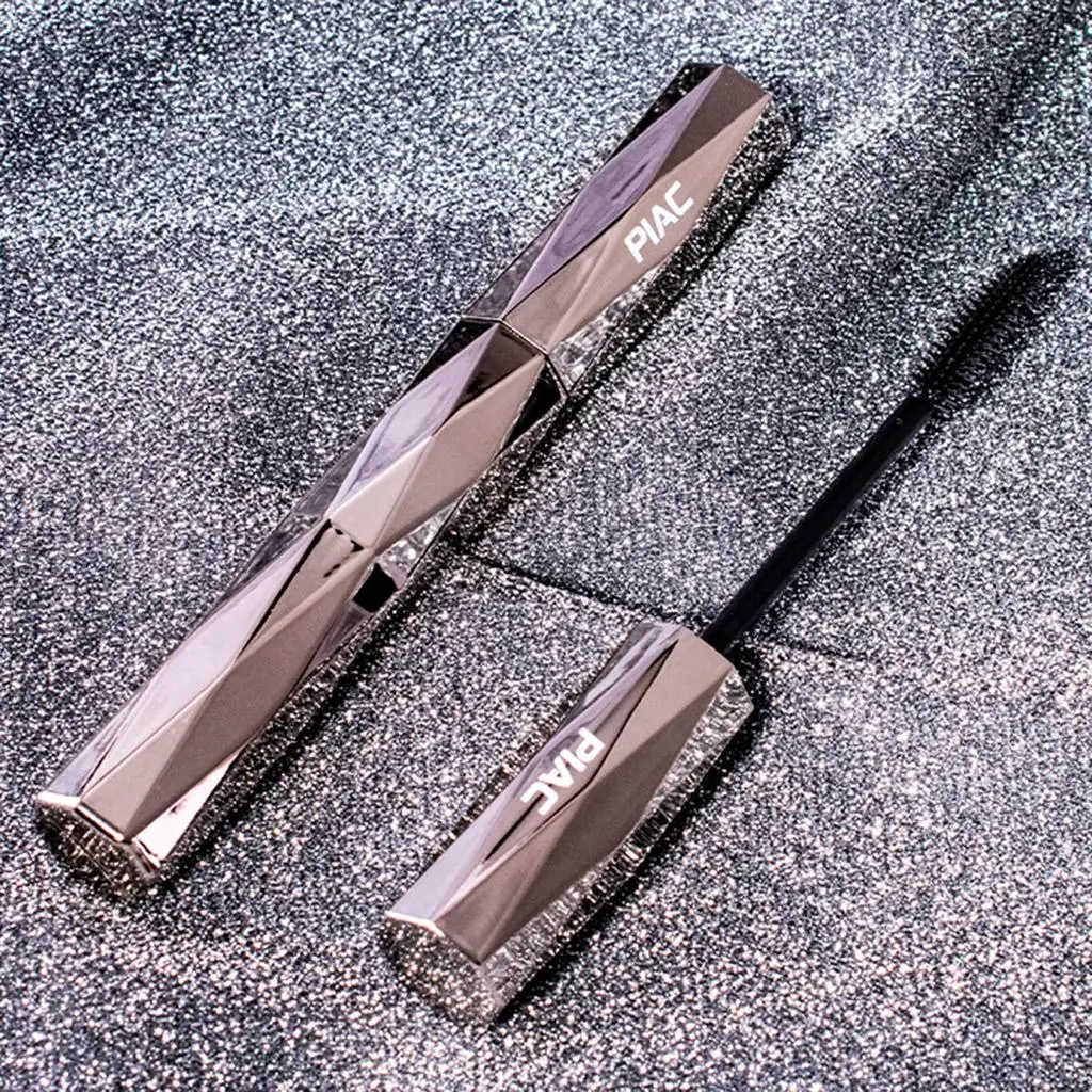 Máscara de pestañas largas para intensificar y alargar pestañas efecto rizado natural para maquillaje de ojos diario