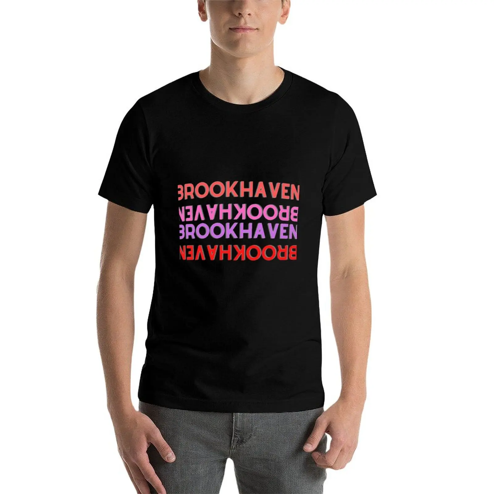 

Brookhaven bogue T-Shirt t shirt man plain man t shirt cotton anime t shirts oversize T-Shirt