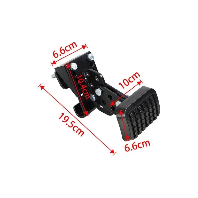 Adjustable Accelerator Brake Pedal Extension Tool Universal Pedal Extender For Automobile Go-Kart