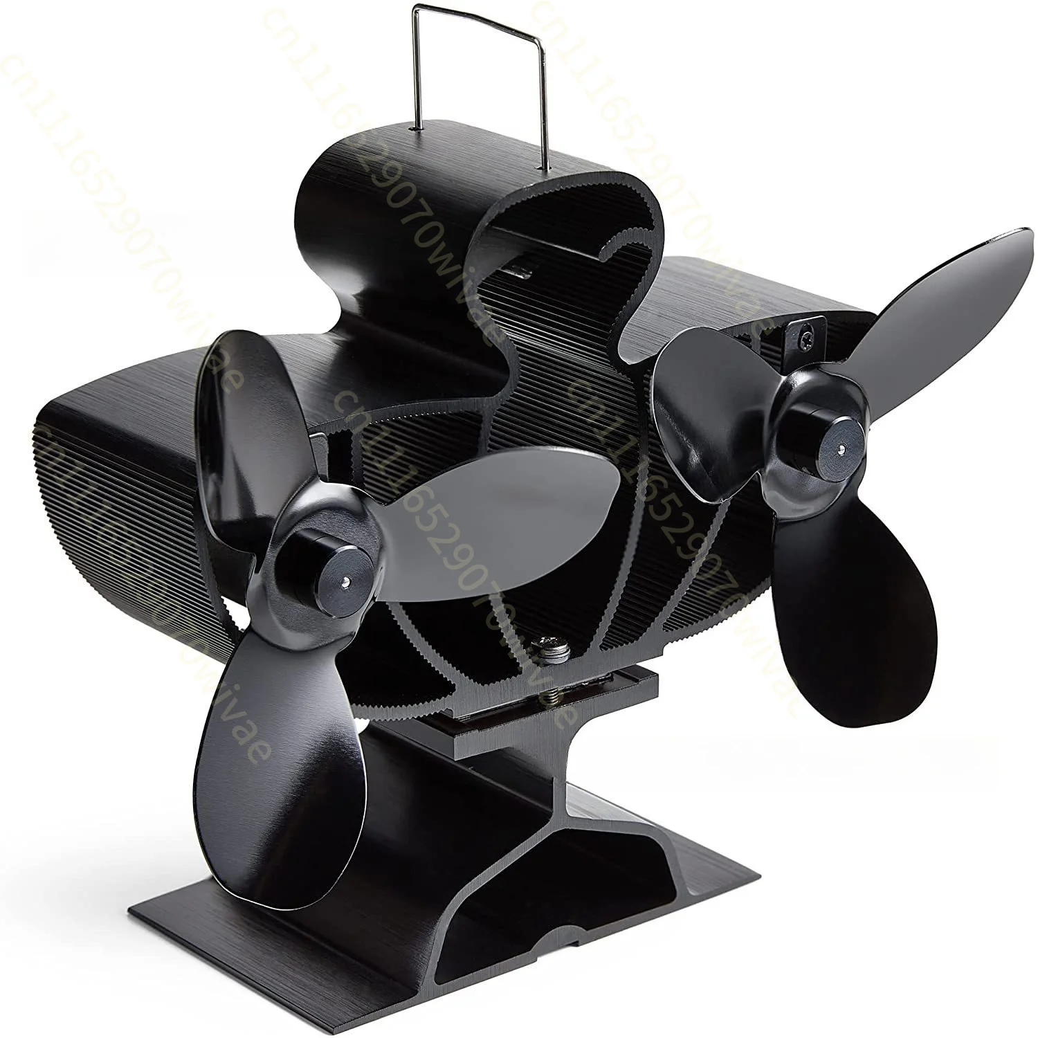 Thermal Fan Amazon Self-Generating Fireplace Fan Without Power or Batteries