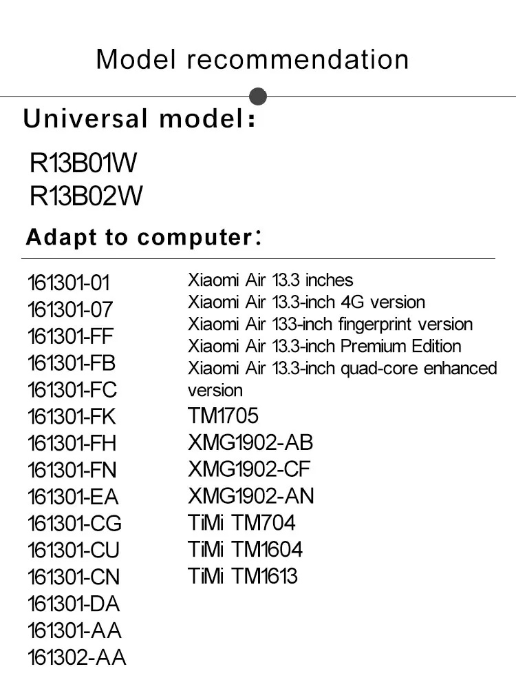 بطارية DXT-Laptop لـ Xiaomi Mi Air ، R13B01WR13B02W ، سلسلة contact ، كمبيوتر لوحي ، 39Wh ، Mi mAh ، جديد