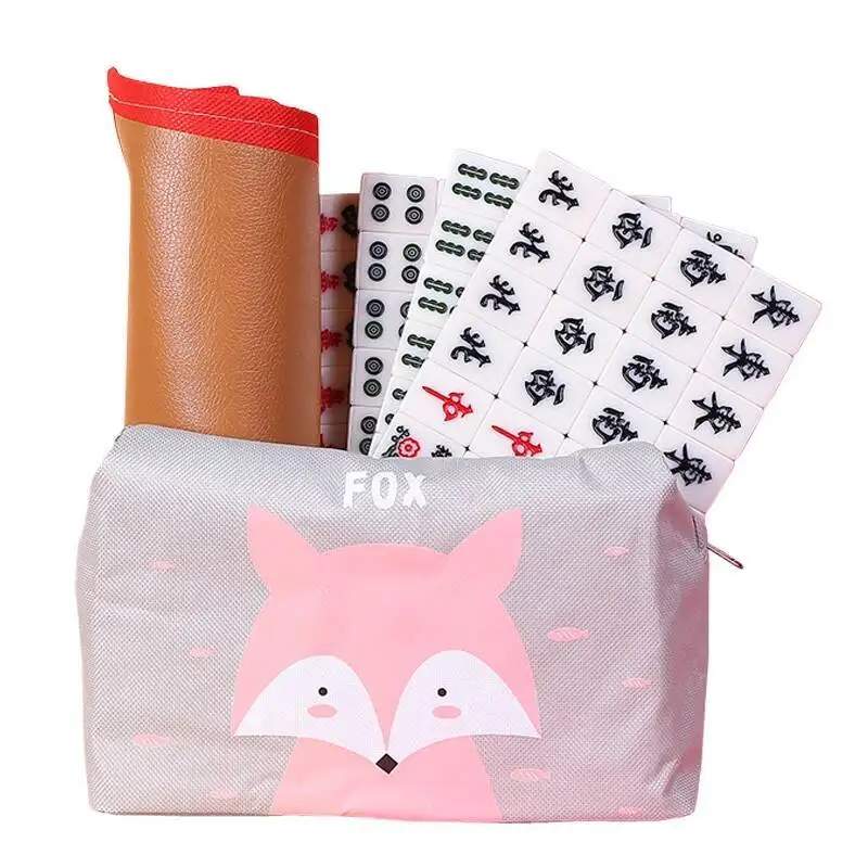 top-quality-mini-mahjong-portable-folding-majiang-poker-set-carry-bag-tablecloth-travelling-board-game-indoor-entertainment-gift