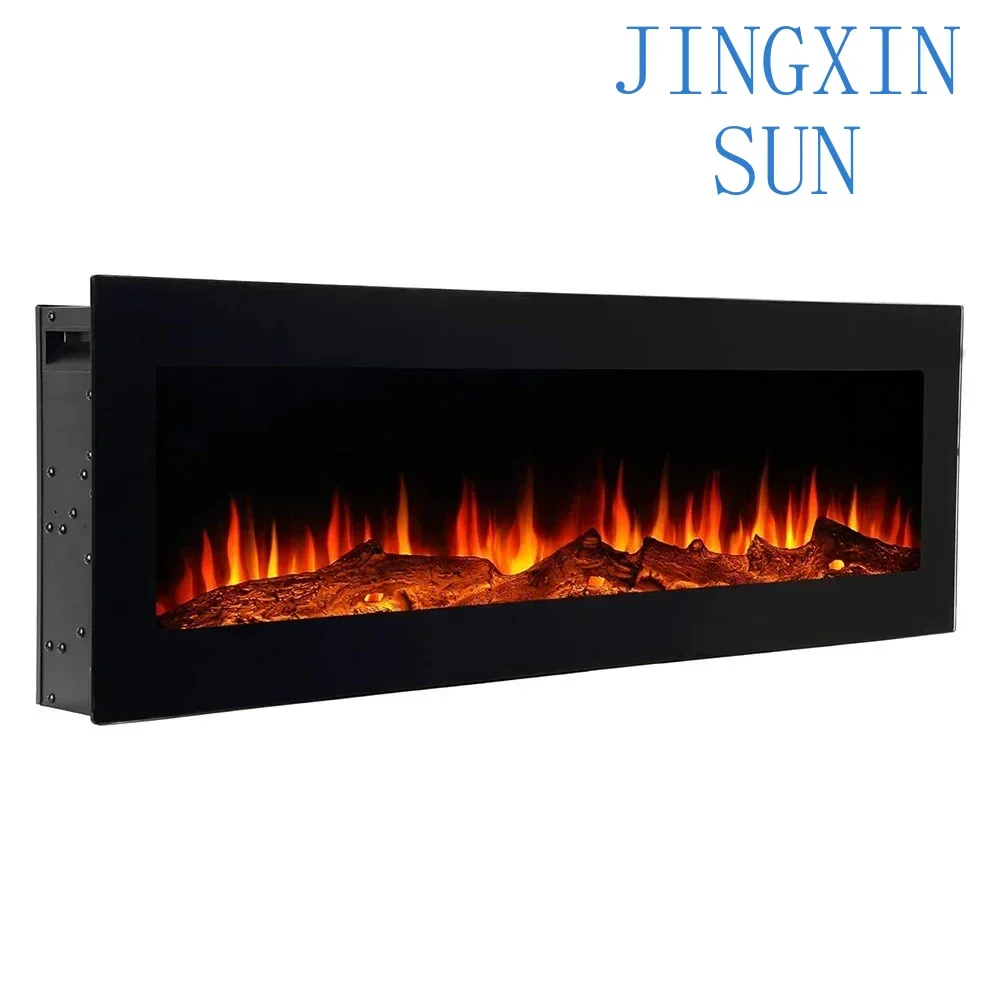 Electric FireplaceFactory Wholesale Hot Sale New Model Fireplace Indoor 2D Real Smoke Flame Heating Fireplace Decorative Electri