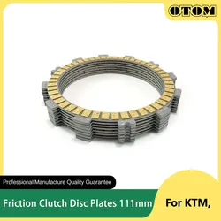 OTOM Motorcycle 7Pcs Friction Clutch Disc Plates 59032011100 For KTM 250 400 450 525 EXC 250 350 450 SXF 250 350 450 500 XCF XCW