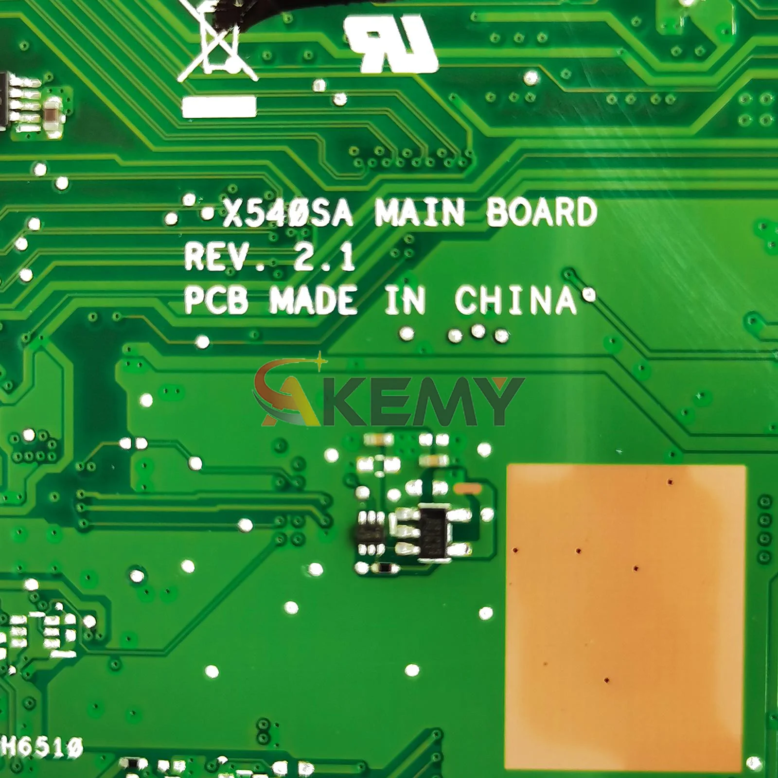 Placa base para ordenador portátil X540SA para ASUS VivoBook D540S F540S R540S X540SC A540S X540S X540SA placa base para portátil con CPU Celeron stk