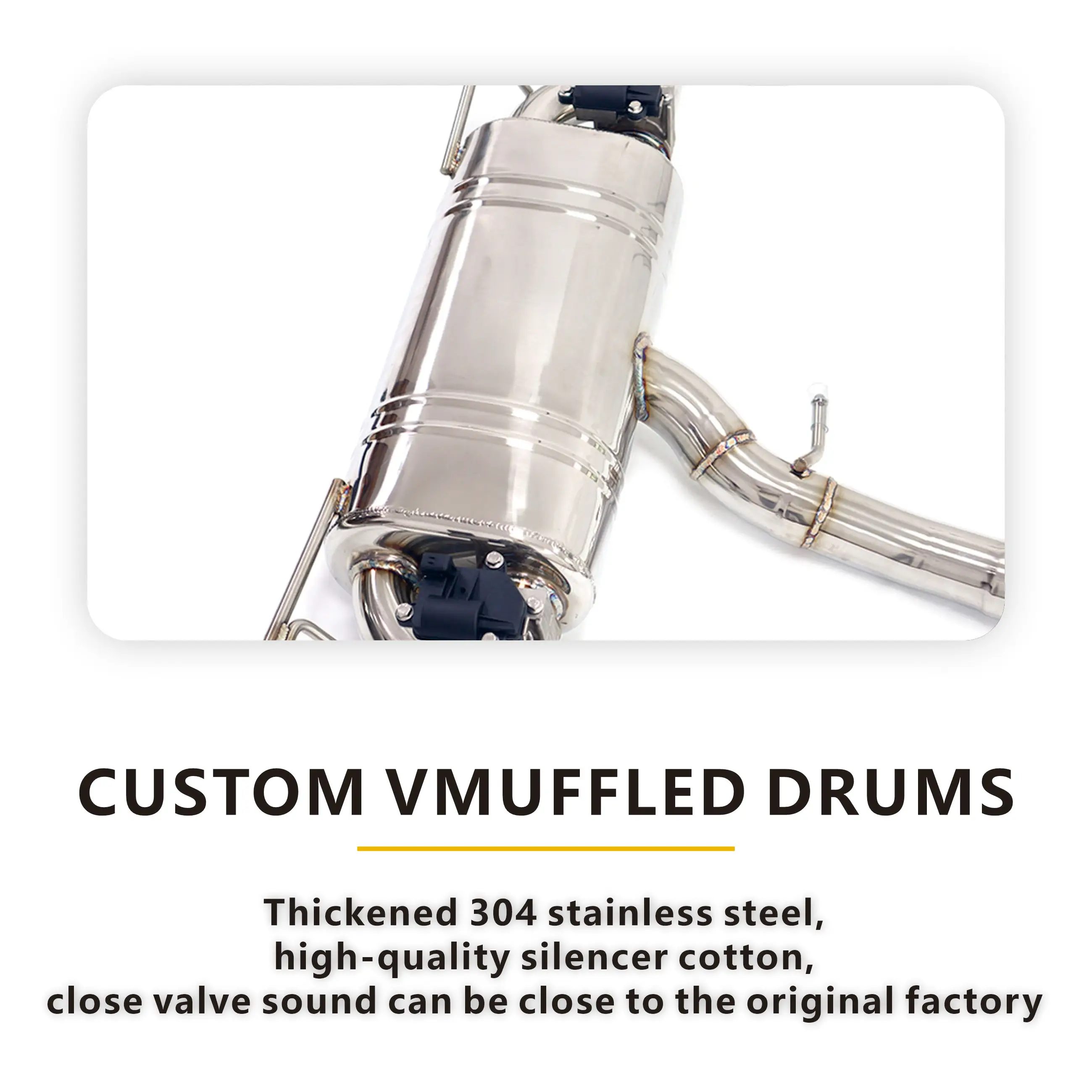 

For Lexus NX200t 2.0T Car Exhaust system Stainless steels Performance Catback Muffler with remote control valve