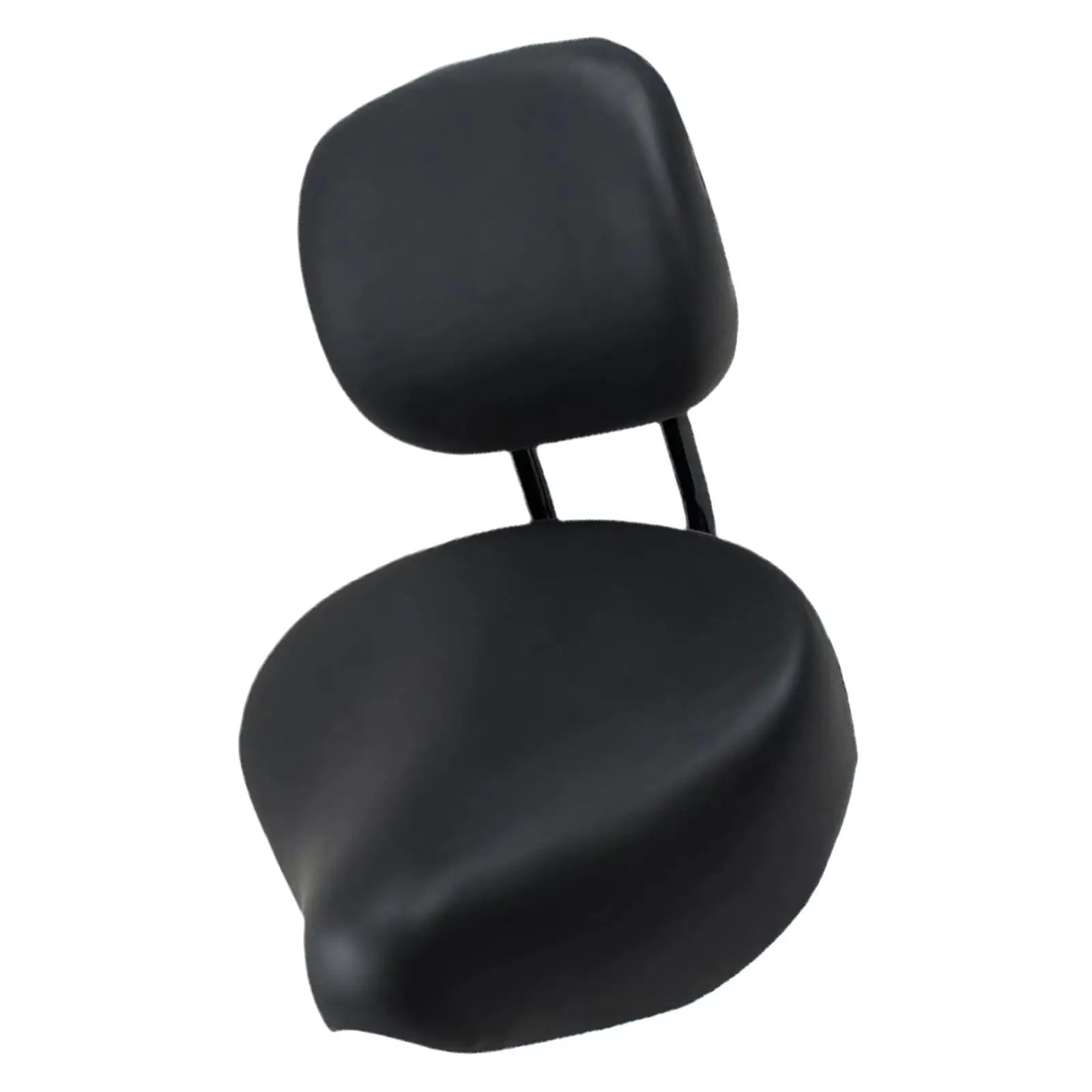 

Comfortable Bicycle Seat with Back Support Adjustable PU Leather Soft Cushion Saddle for Various Bikes