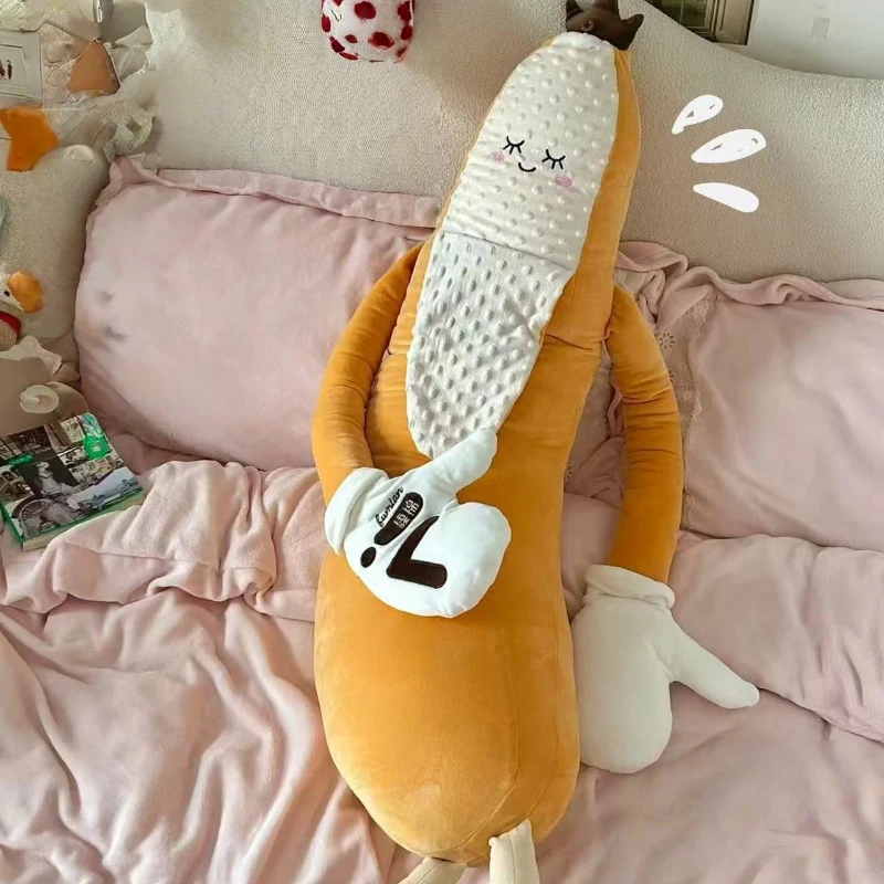 

Eggplant King Sleep Pillow Pat Heating Leg Clamp Pillow For Women Pregnant Women Comfortable Soothing Sleep Artifact Gifts