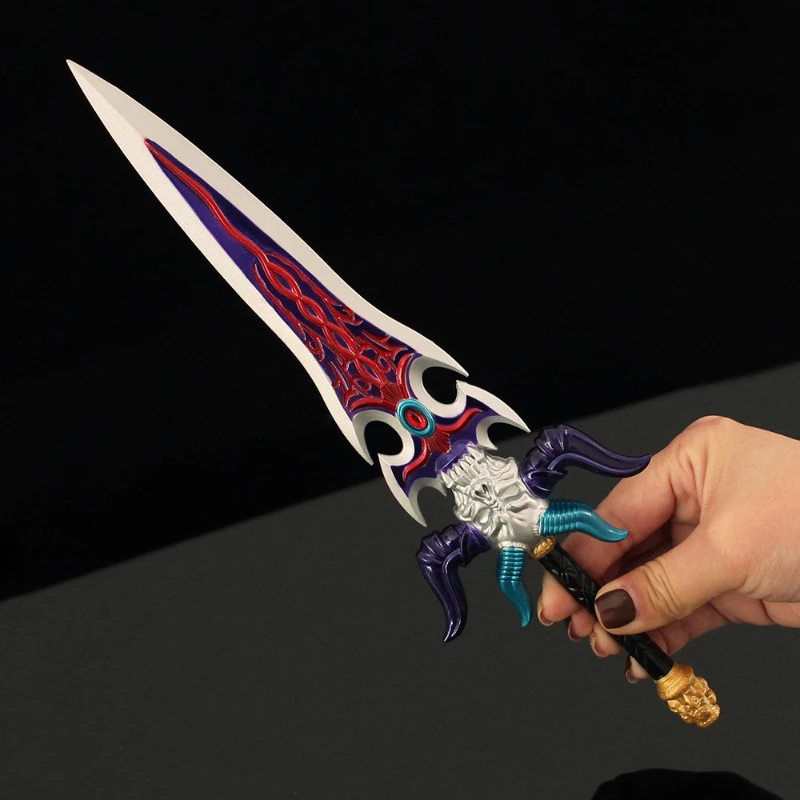 30 سنتيمتر/11.81in لعبة الزنزانة الأجهزة الطرفية السيف السحري Apophis نماذج الأسلحة المعدنية الكبيرة تأثيري الدعائم سطح المكتب الحلي الحرف الهدايا #3