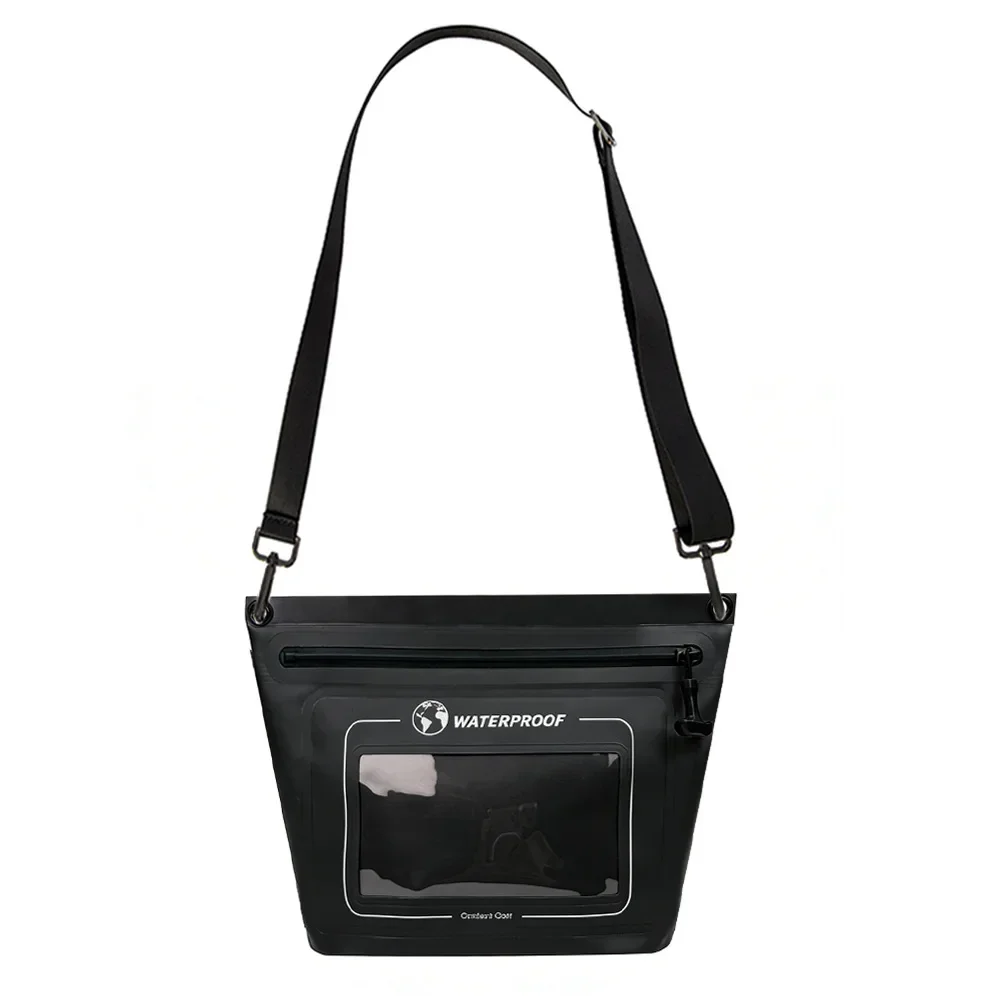 For Pool Parties Waterproof Shoulder Bag Waterproof Bag Airtight Zipper Pouch Sturdy Pvc Fabric 500ml Capacity