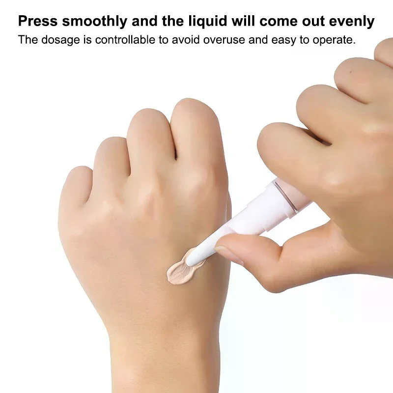 5/10/15ml Trasparente Bottiglia Dispenser di Fondotinta Portatile Viaggio Essenza Contenitore di Campione Airless Vuoto Crema Gel Per Gli Occhi Tubi Vuoti