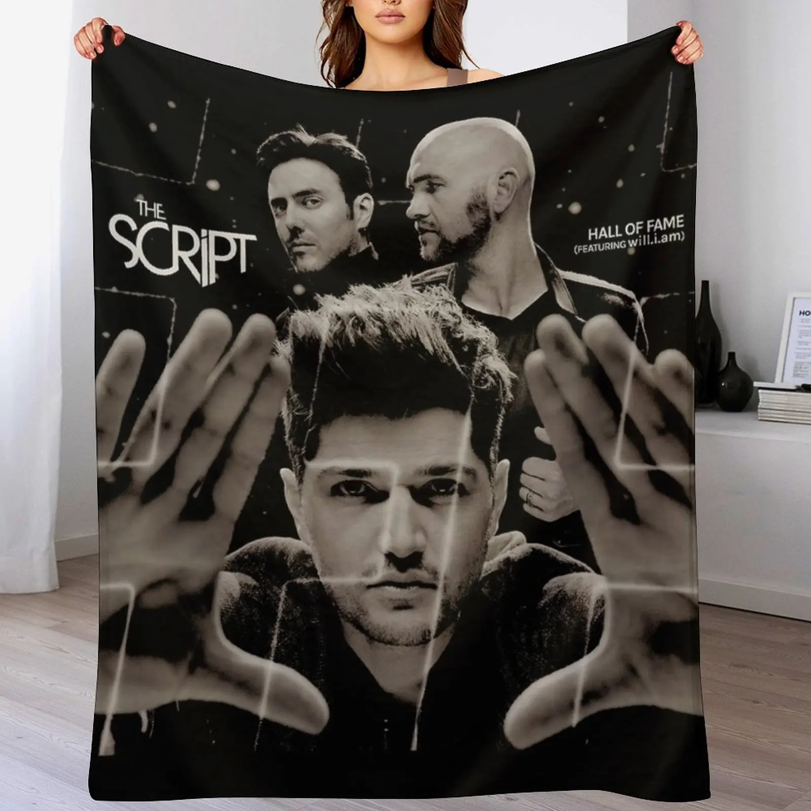 

The Script hall of fame Throw Blanket Quilt Bed linens for sofa Designers Blankets