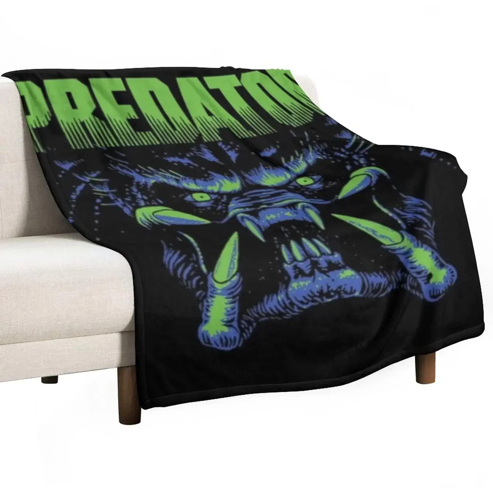 

Predator Night Vision Throw Blanket Heavy Summer Hair Winter beds Blankets