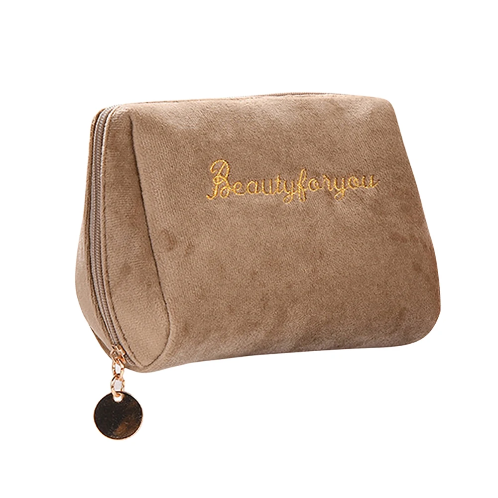 

Multifunctional Mini Zipper Handbags Lipstick Pouch Velvet Makeup Bags Cosmetic Bags
