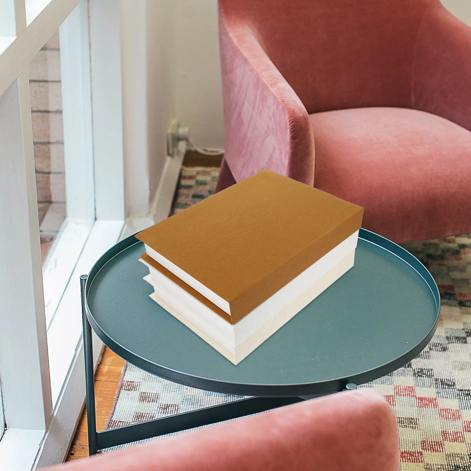 

Набор из 3-х декоративных книг-имитаций: современный минималистичный декор для книжных полок, рабочих столов, журнальных столиков, каминных полок, домашнего интерьера