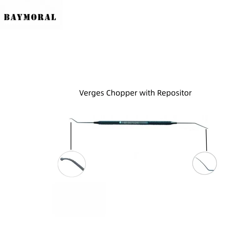 Verges Chopper مع مكرر لجراحة السبابة، مستلزمات طبية للعيون، أدوات جراحية، جراحة السبابة #2