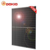 DOKIO 1PC 400W Solar panel balcony power plants Solar Panels Waterproof solar for home (inverter not included)