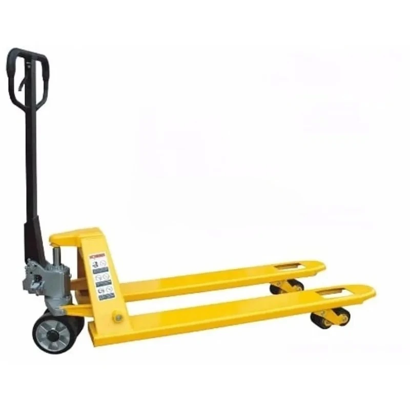 Heavy-Duty 2/3/5Ton Nylon/Steel Wheel Hydraulic Pallet Truck Aluminum Core Manual Forklift for Heavy Cargo Handling in Factories