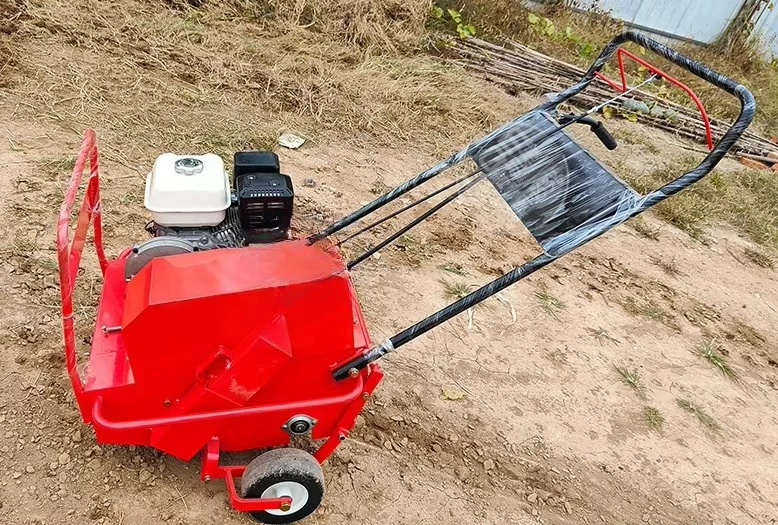 Powerful Lawn Aerator Machine for Garden Soil Loosening and Fertilizer Penetration Drilling Tool for Grass Care