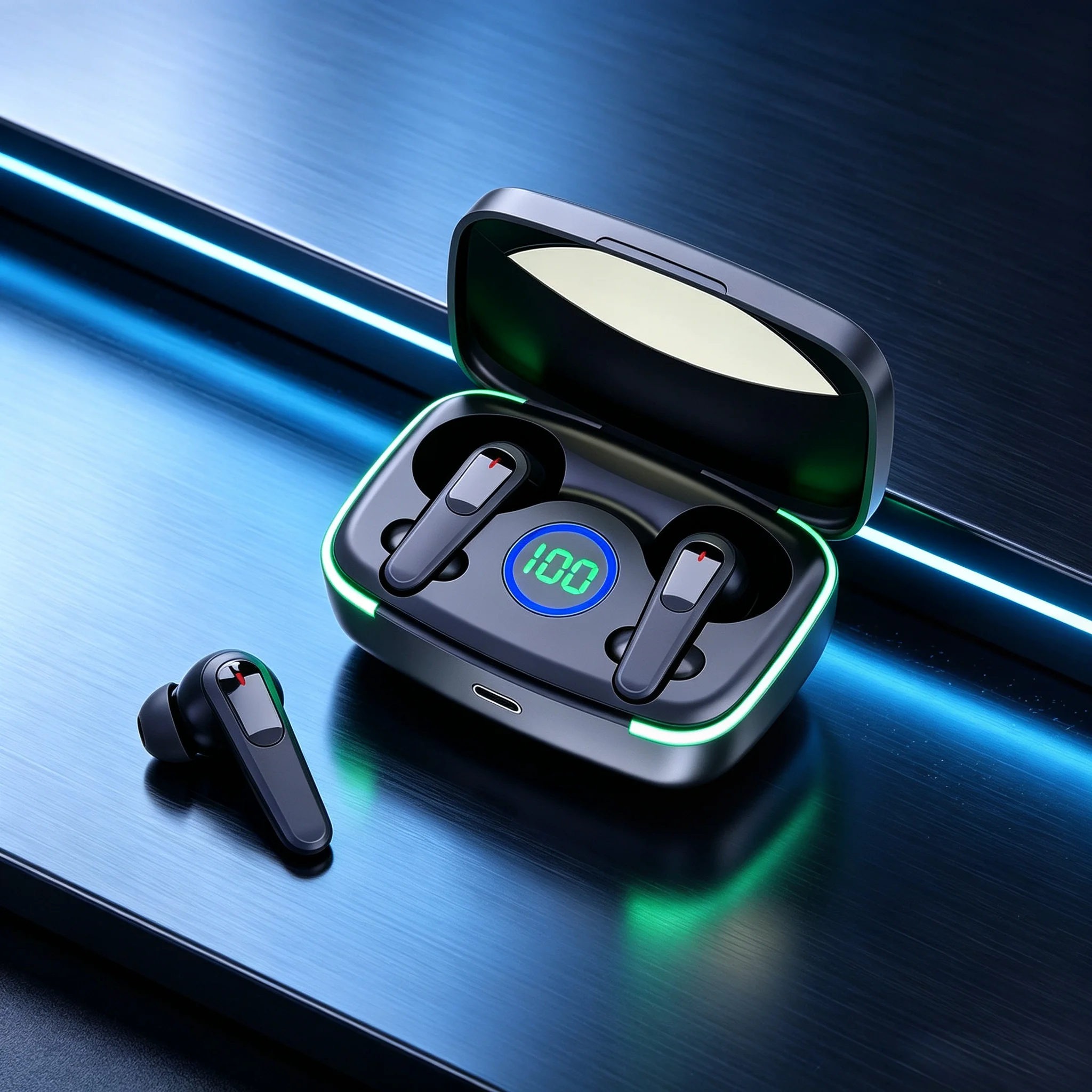 TWS M80 Bluetooth 5.3 Earbud N - Tws Earbuds Bluetooth 5.3 ulasan dan harga