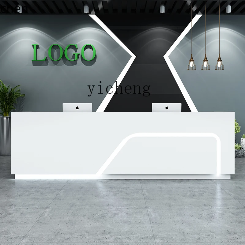 D20 Company Paint Front Desk Desk Curved Beauty Salon Checkout Page