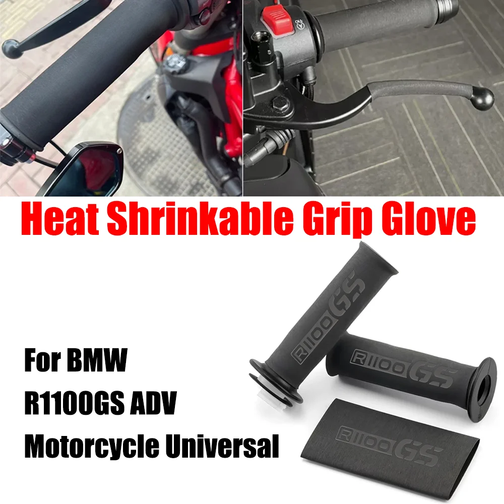 For BMW R1100GS ADV R 1100 GS Motorcycle Universal High Quality Heat Shrinkable Non-slip handlebar Grip Gloves