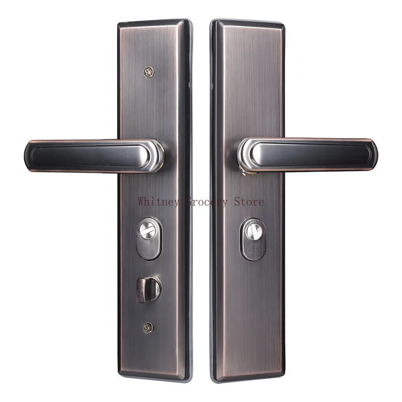 

Mechanical Door Lock Handle Modern Simple 304 Stainless Steel Handle Entry Door Household General Purpose Panel